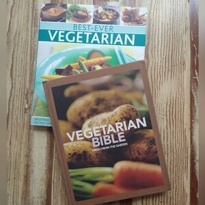 2 Vegetarian cookbooks